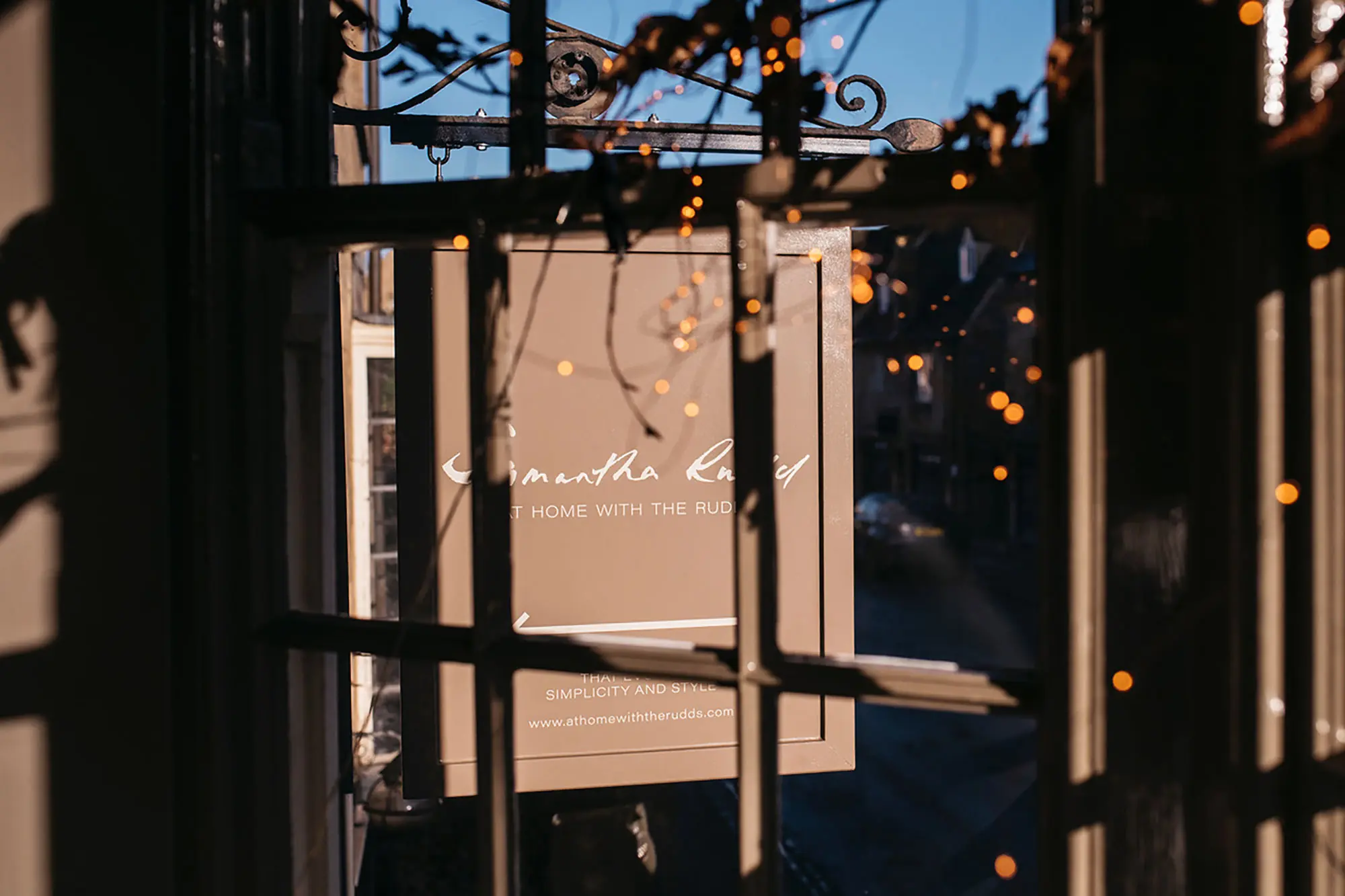 At Home With The Rudds shop window